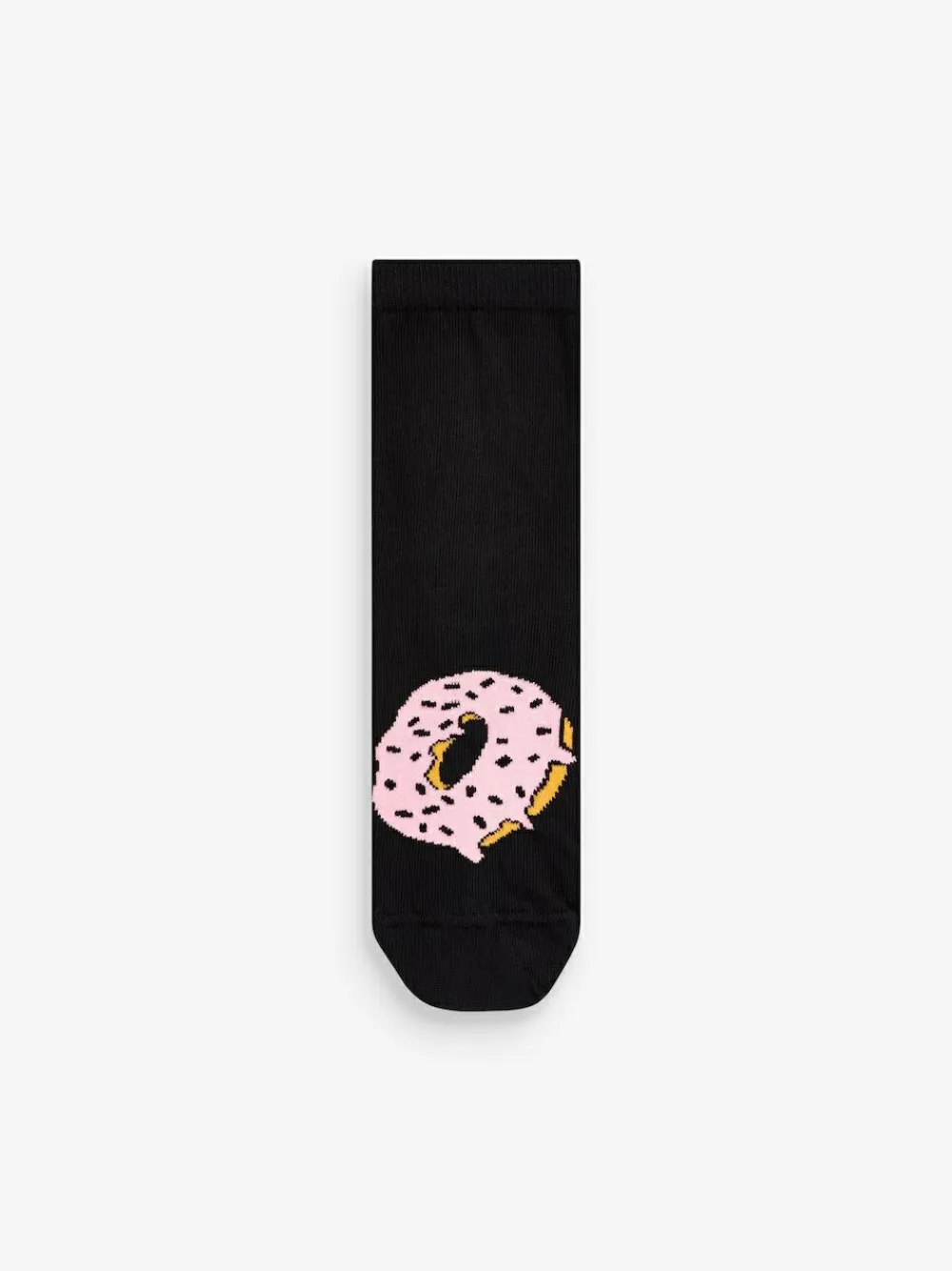 Discount Next Black Food Cotton Rich Socks 7 Pack