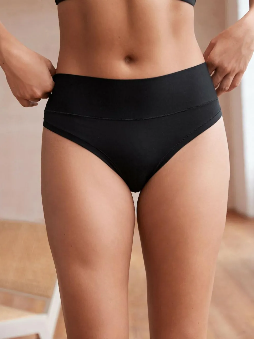 Next High Waist High Leg Ultimate Comfort Knickers 2 Pack^Women Panties