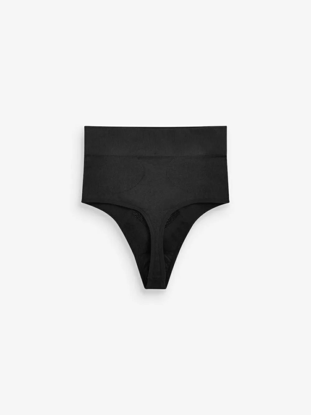 Discount Next High Waist Thong Seamless Firm Tummy Control Shaping Briefs Black