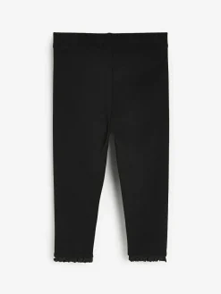 Next Black Lace Trim Leggings (3mths-7yrs)^ Pants & Leggings|Pants & Leggings