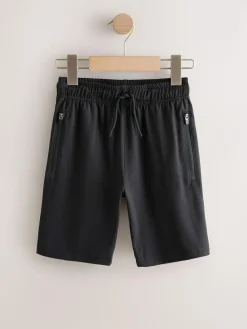 Hot Next Black Light Weight Sports Shorts 3 Pack (3-16yrs)