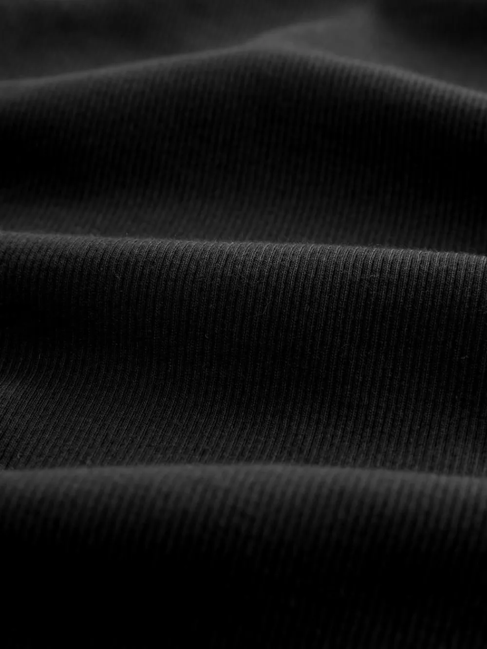 Sale Next Black Long Sleeve Ribbed Crew Neck Top