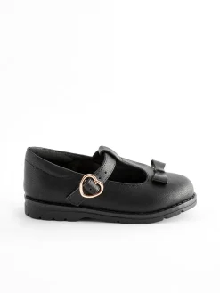 Next Wide Fit (G) School Junior Bow T-Bar Shoes^ Shoes