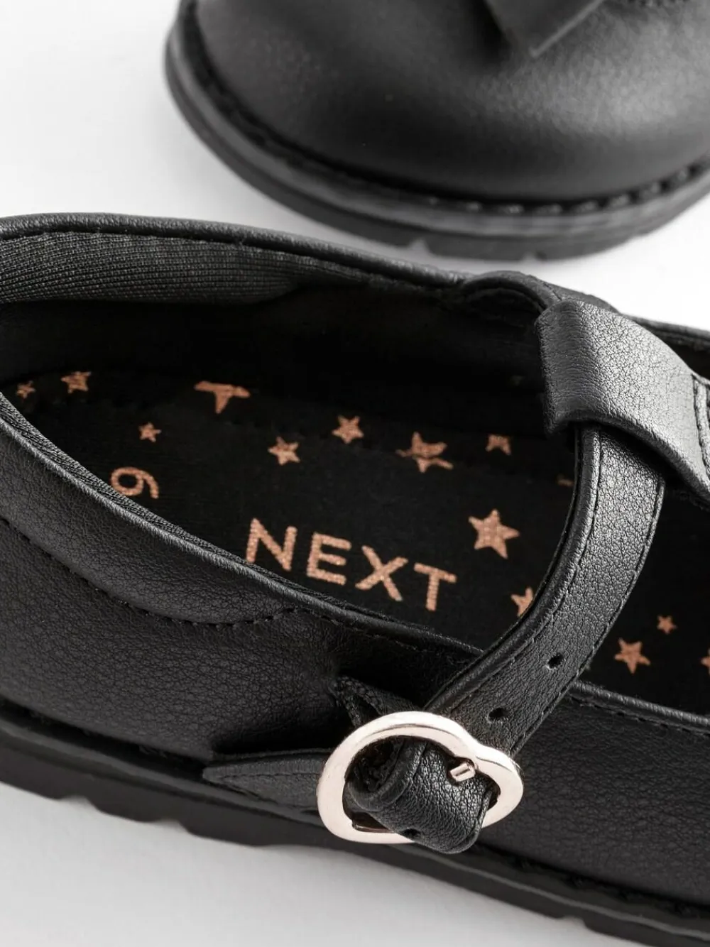 Next Wide Fit (G) School Junior Bow T-Bar Shoes^ Shoes