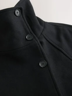 Next N. Premium Funnel Coat Black