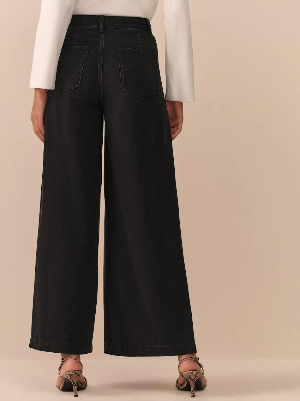 Next N. Premium Palazzo Wide Leg Jeans^Women Jeans|Jeans