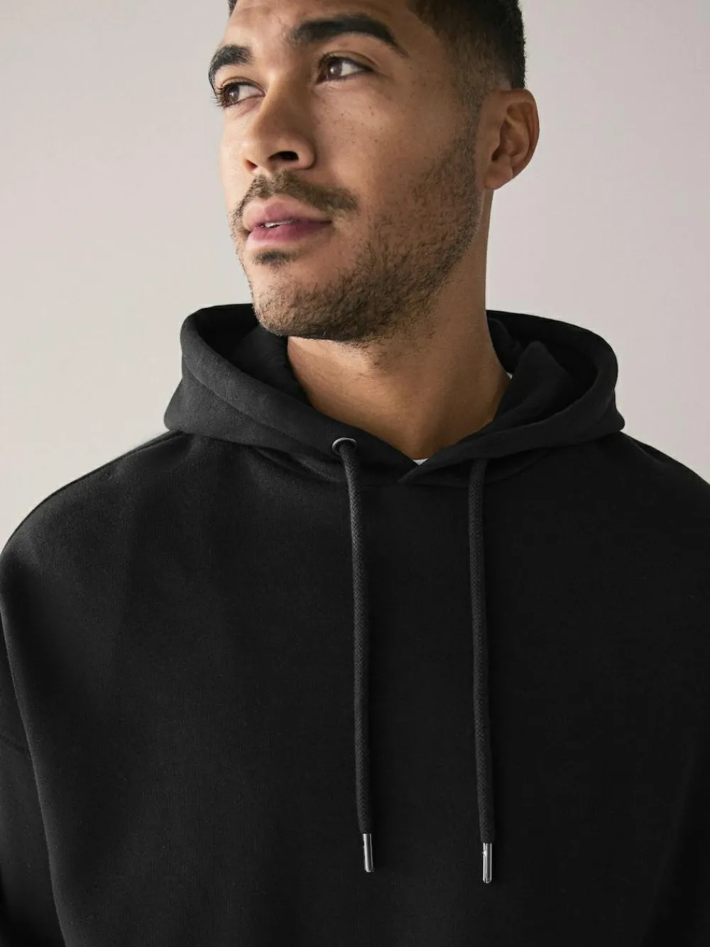 Next Oversized Heavyweight Cotton Rich Jersey Hoodie^ Nightwear|Sweatshirts & Hoodies