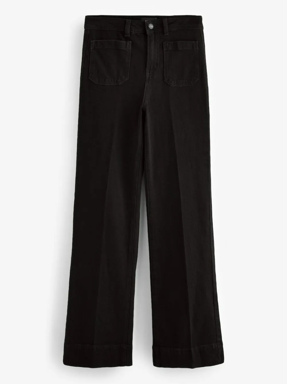 Next Patch Pocket Wide Leg Jeans^Women Jeans|Jeans