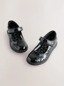 Sale Next Black Patent Bow Mary Jane School Shoes