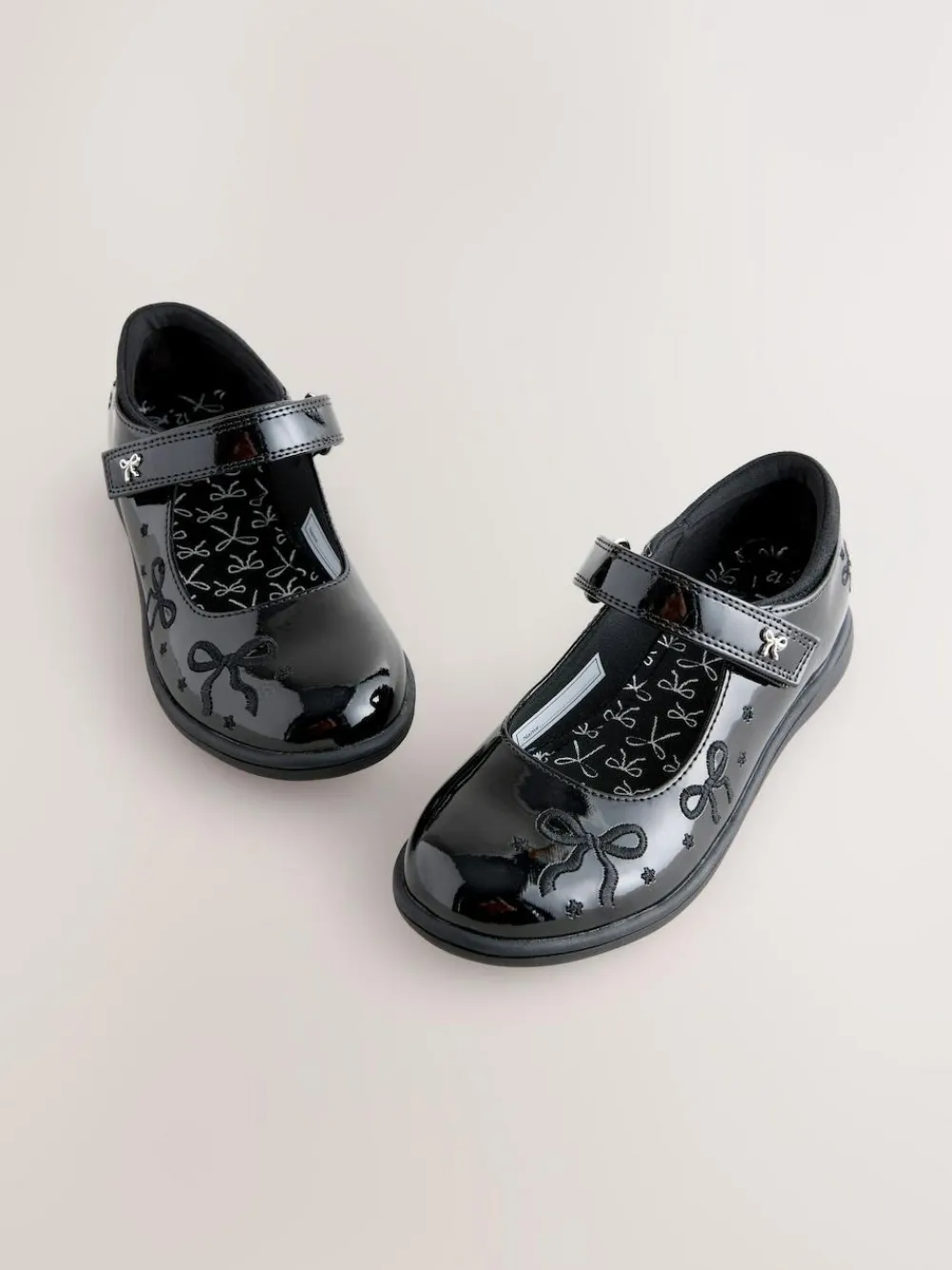 Sale Next Black Patent Bow Mary Jane School Shoes
