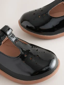 Next Standard Fit (F) First Walker T-Bar Touch Fastening Shoes^ Shoes|First Shoes