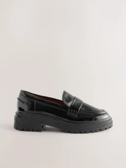 Next Standard/Wide Fit Chunky Loafers^Women Wide Fit & Extra Wide Fit|Flats