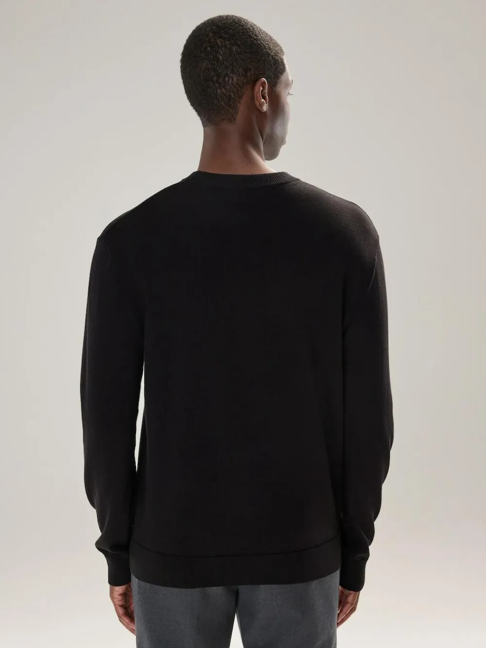 Next Plain Regular Fit Cotton Rich Crew Neck Jumper^ Nightwear|Knitwear