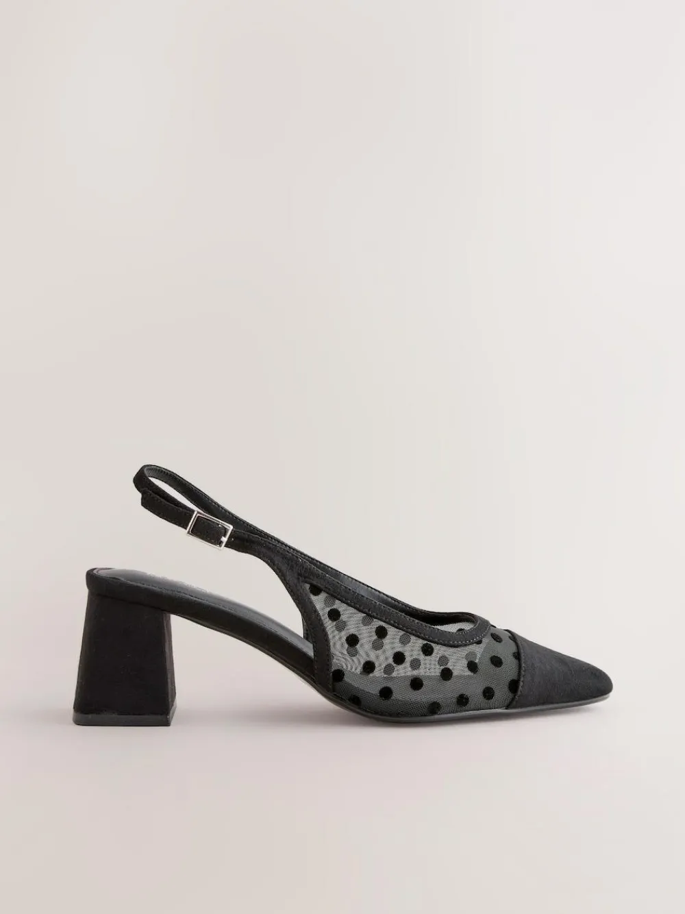 Next Forever Comfort® Square Toe Slingback Block Heels^Women Heels