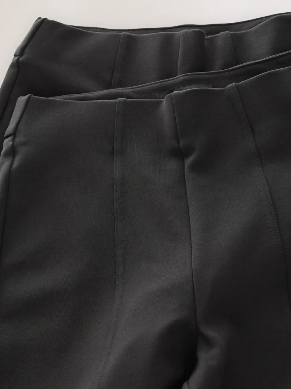 New Next Black Ponte Leggings 2 Pack