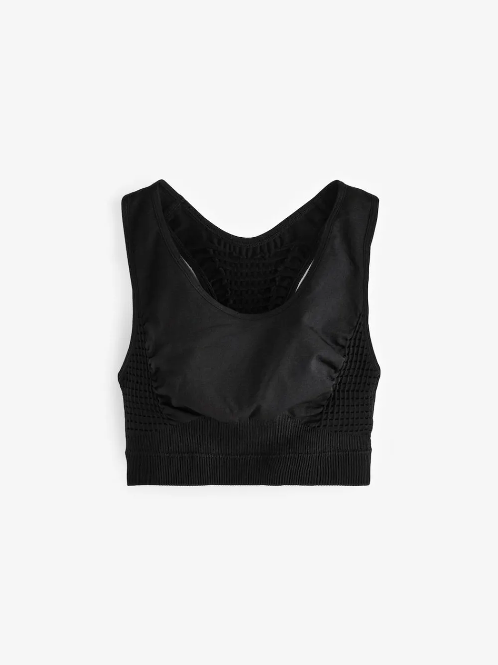 Next Racer Sports Bra (7-16yrs) Black