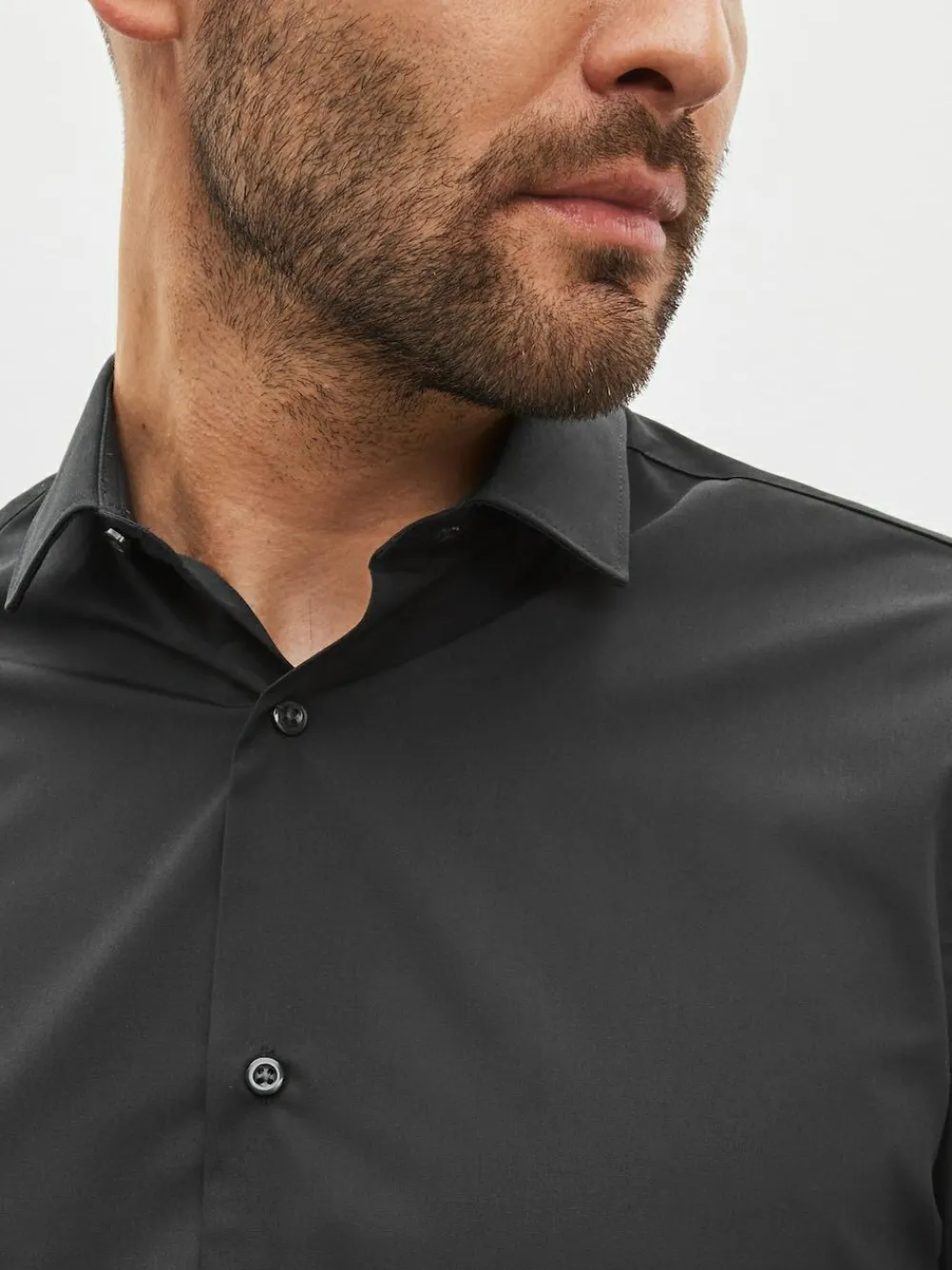 Next Regular Fit Easy Care Double Cuff Smart Shirt^ Shirts|Occasionwear