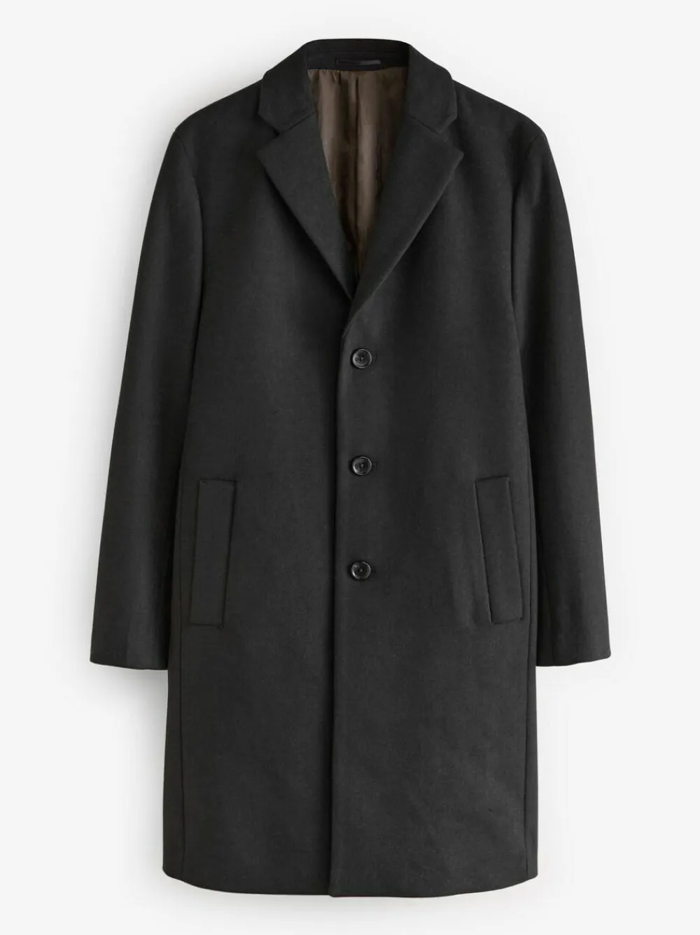 Next Regular Fit Epsom Overcoat with Wool^ Coats & Jackets|Coats & Jackets