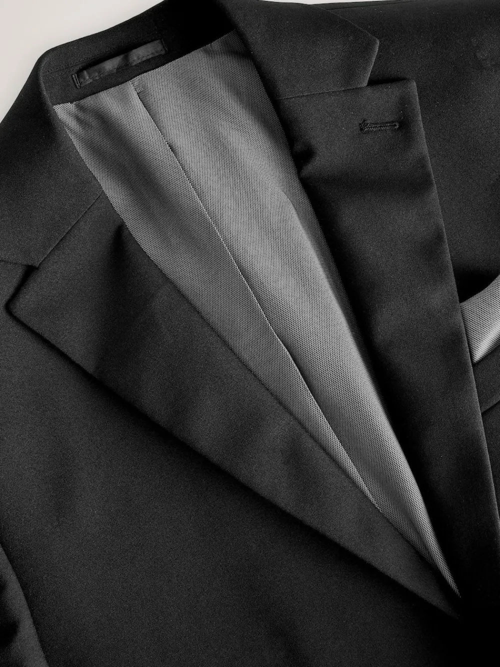Next Regular Fit Essential Suit Jacket^ Black Suits|Suits & Tuxedos