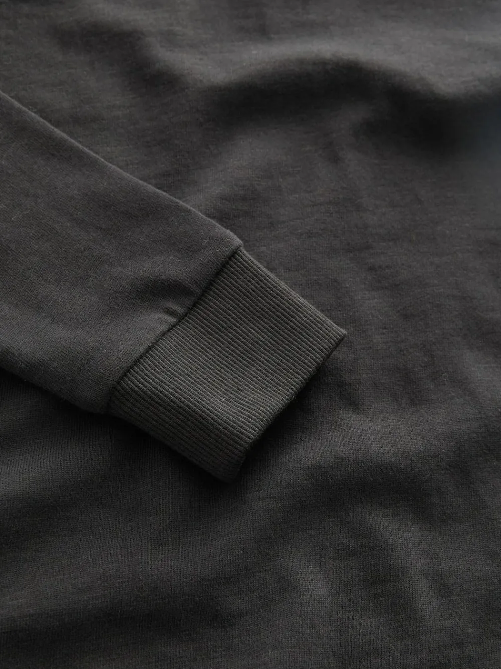 Best Next Black Regular Fit Long Sleeve Cosy T-Shirt (3-16yrs)