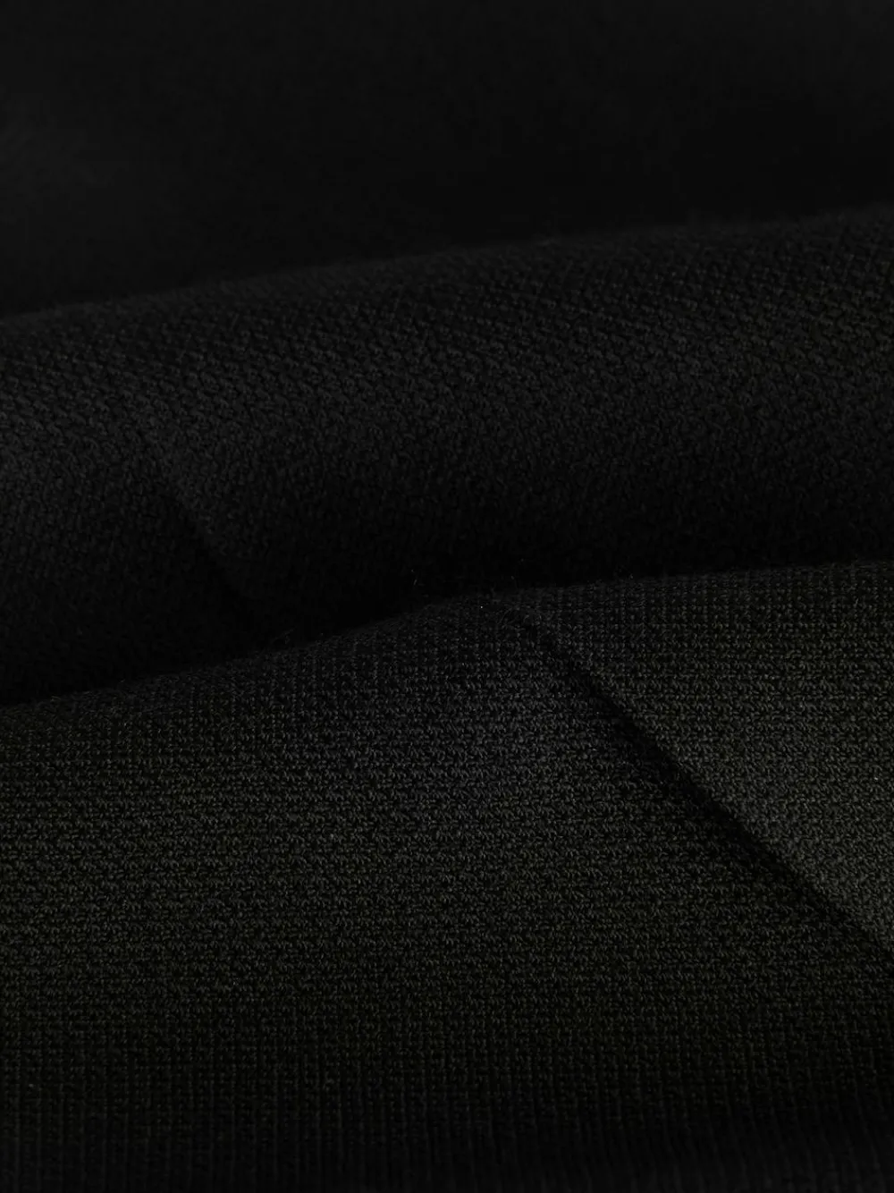 New Next Black Regular Fit Signature Marzotto Wool Tuxedo Trousers With Side Tape Detail