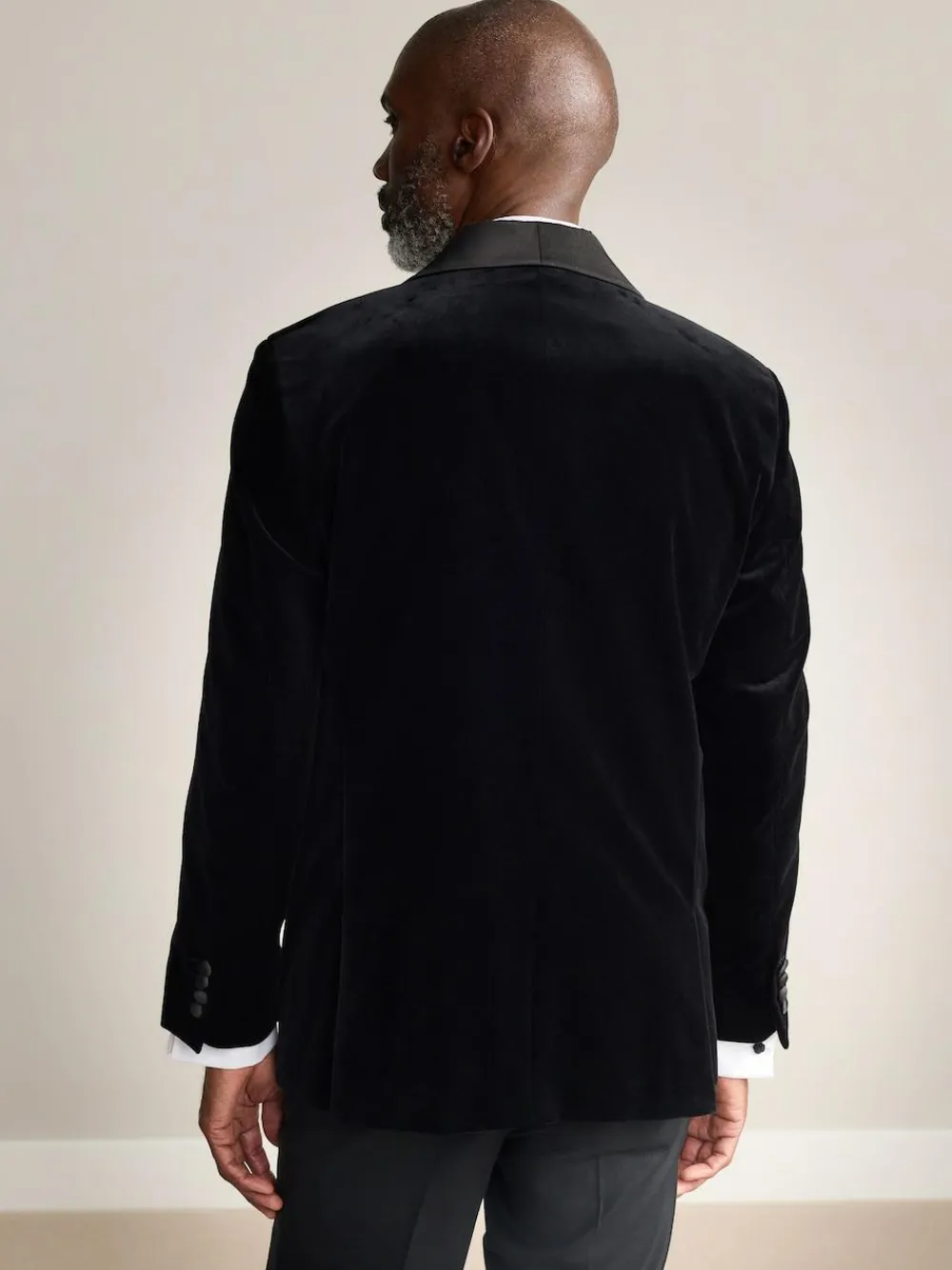 Next Regular Fit Signature Pontoglio Italian Velvet Blazer With Shawl Lapel^ Blazers & Formal Jackets