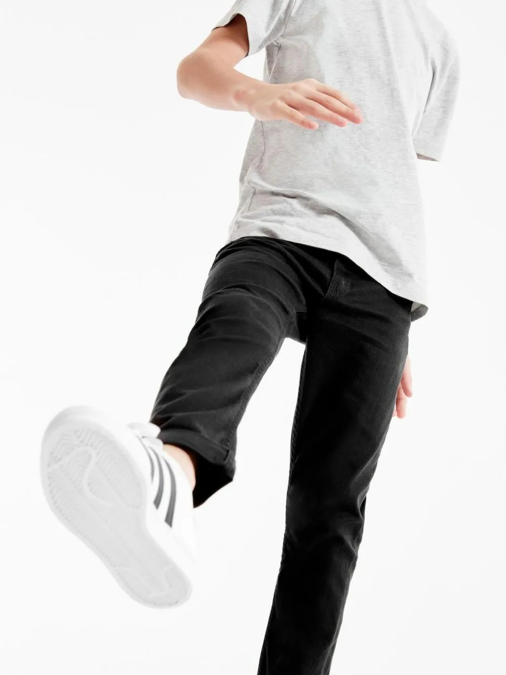 Hot Next Black Regular Fit Stretch Jeans (3-17yrs)