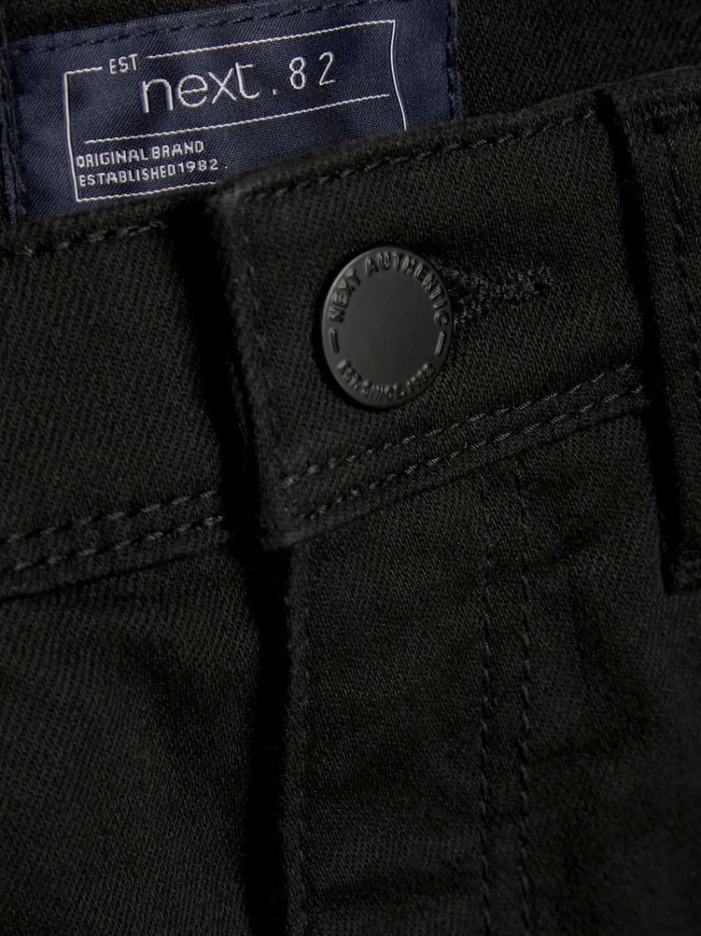 Hot Next Black Regular Fit Stretch Jeans (3-17yrs)