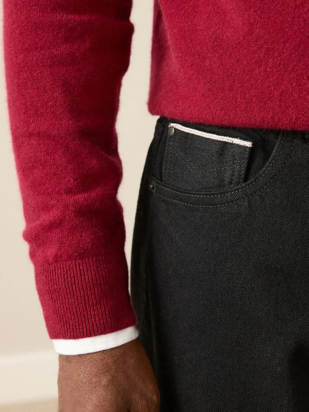 Next Regular Tapered Fit Signature Selvedge Denim Jeans^ Jeans|Jeans