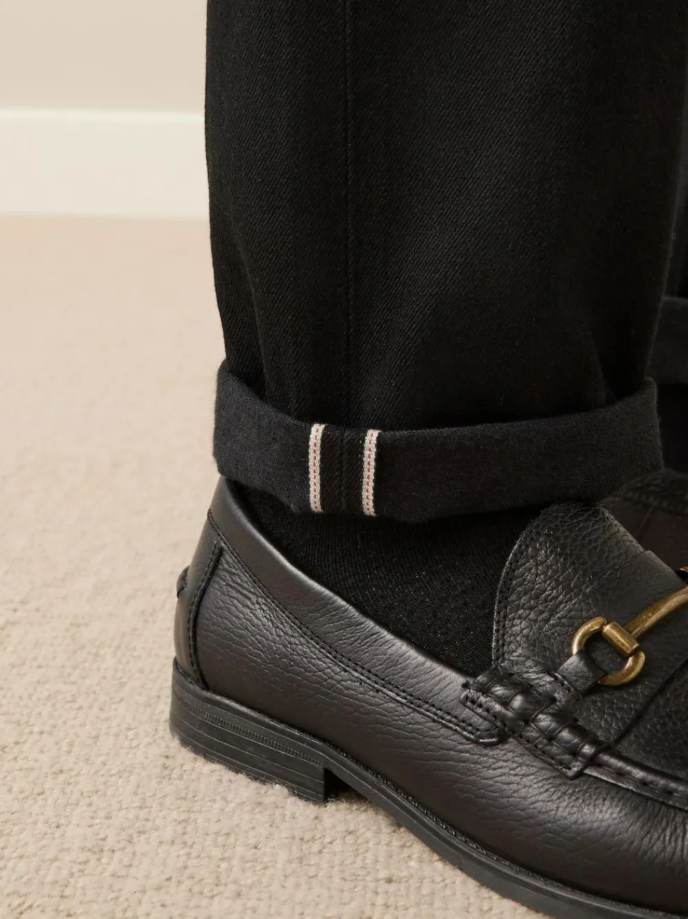 Next Regular Tapered Fit Signature Selvedge Denim Jeans^ Jeans|Jeans