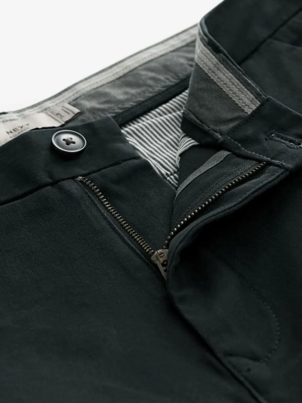 Next Black Relaxed Fit Stretch Chinos Trousers^ Nightwear|Pants & Chinos