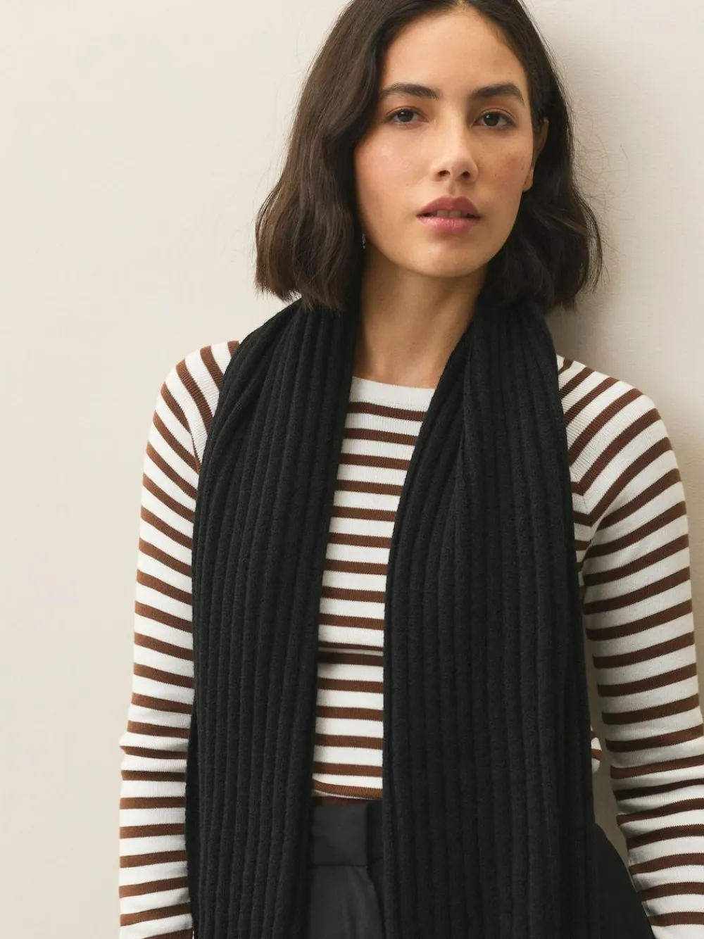 Next Ribbed Knit Scarf^Women Hats, Gloves & Scarves|Hats, Gloves & Scarves