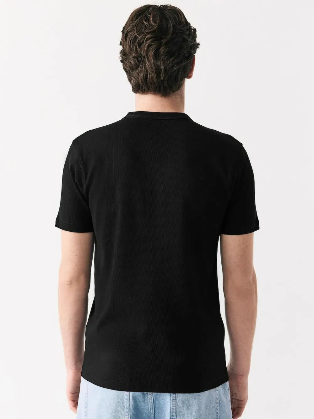 Next Ribbed Short Sleeve Crew T-Shirt^ Tops & T-Shirts