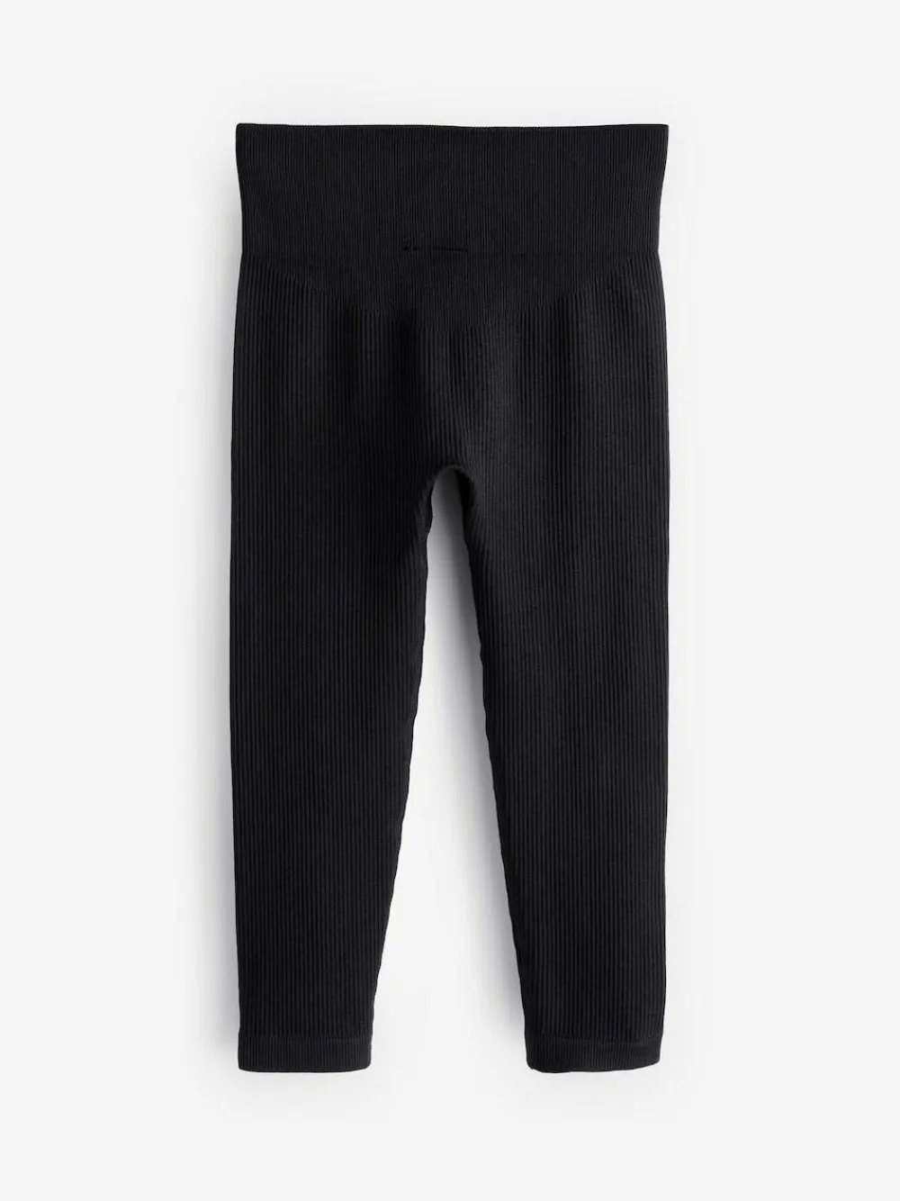 Next Black Seamless Ribbed High Waist Leggings (3-16yrs)^ Pants & Leggings|Pants & Leggings