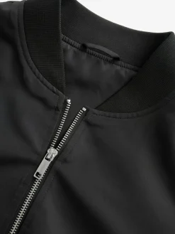 Next Black Shower Resistant Bomber Jacket^ Coats & Jackets|Coats & Jackets