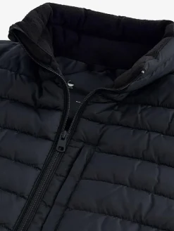 Clearance Next Black Shower Resistant Lightweight Puffer Gilet