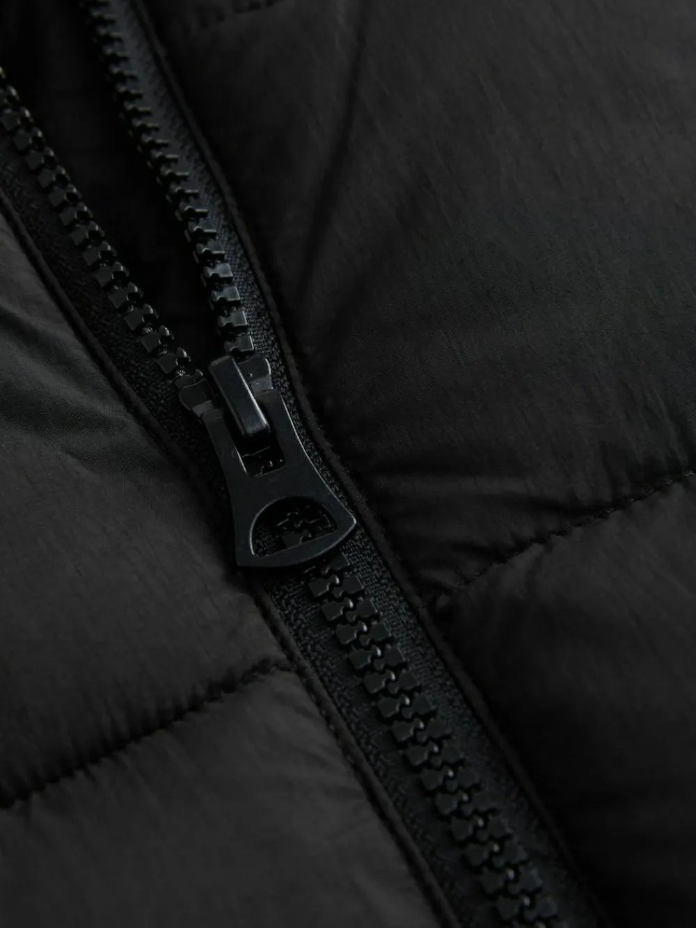 Hot Next Shower Resistant Square Quilted Coat (3-16yrs) Black