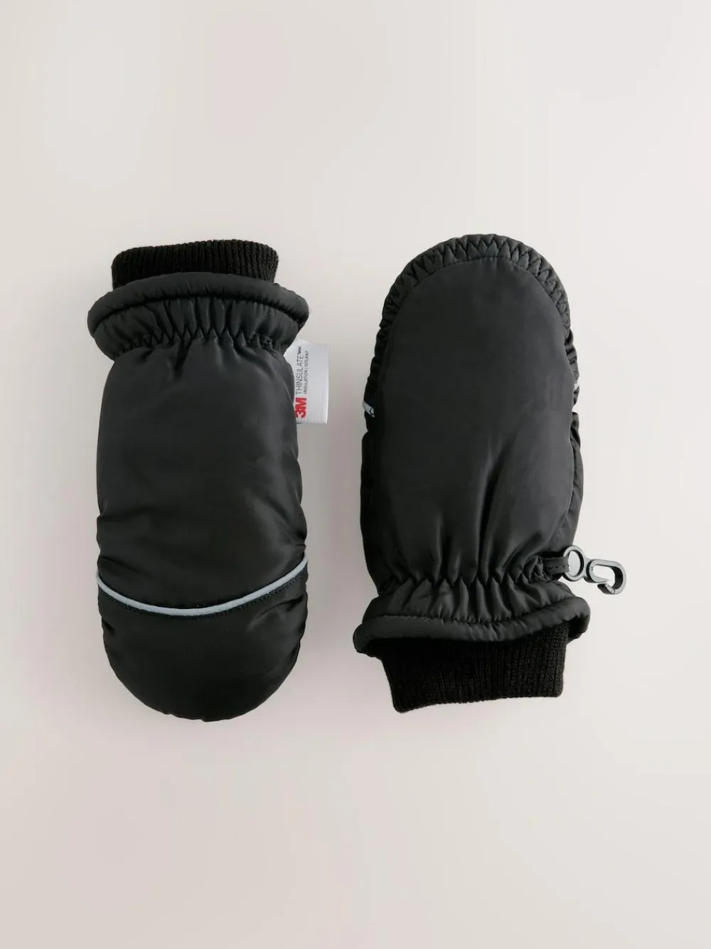 Discount Next Ski Mittens Gloves (3mths-6yrs) Black