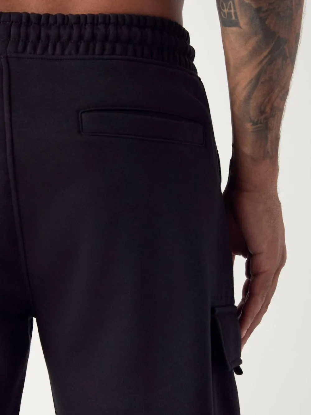 Next Slim Fit Slim Fit Brushback Heavyweight Cargo Joggers^ Joggers|Joggers