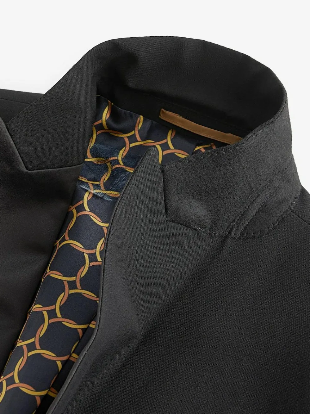 Best Next Slim Fit Tuxedo Suit Jacket Black