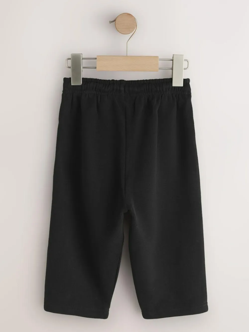 Sale Next Black Soft Touch Wide Fit Joggers (3mths-7yrs)