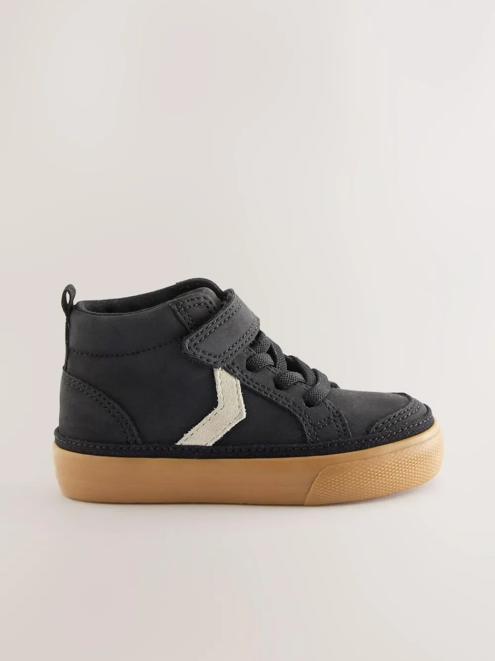 Next Standard Fit (F) Elastic Lace Touch Fastening Chevron Boots^BOY Sneakers|Sneakers
