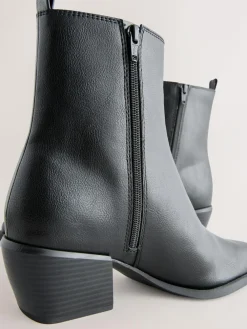 Next Standard/Wide Fit Chelsea Style Western Cowboy Boots^Women Wide Fit & Extra Wide Fit|Boots & Wellies