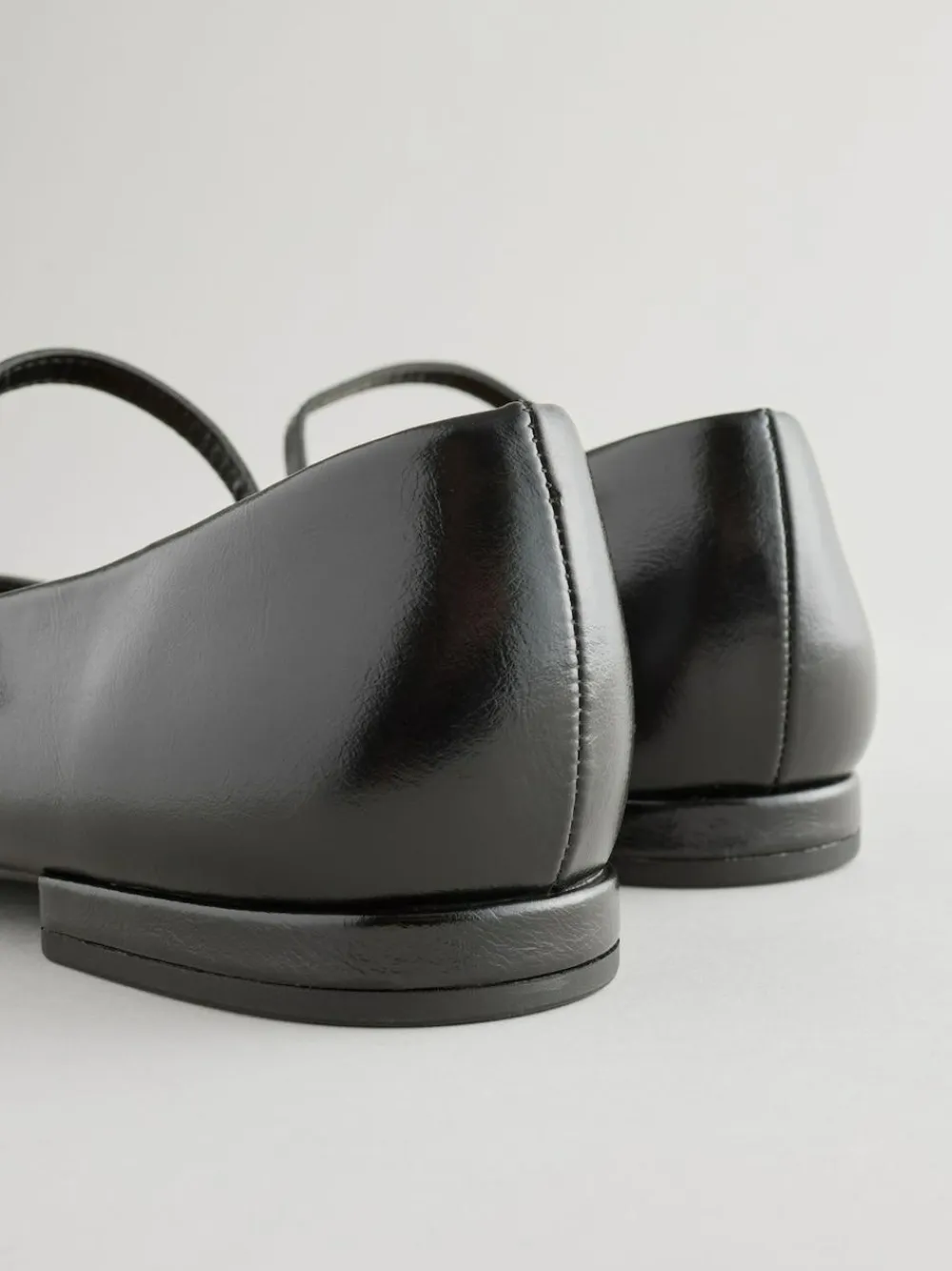 Next Standard/Wide Fit Round Toe Mary Jane Shoes^Women Wide Fit & Extra Wide Fit|Flats