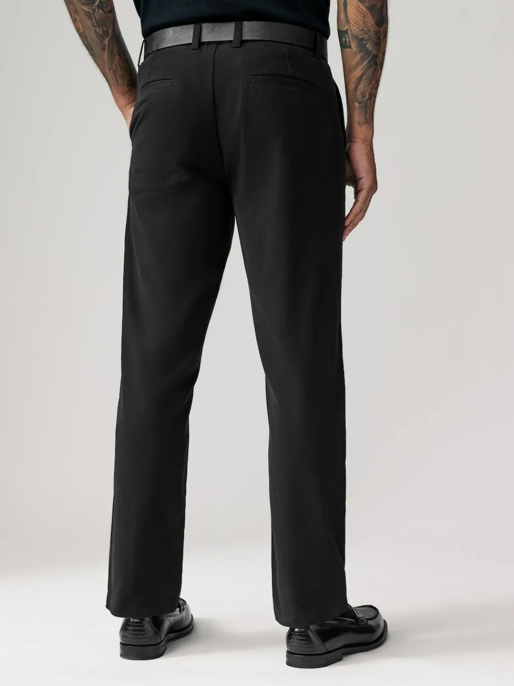 Next Straight Fit Belted Soft Touch Chino Trousers^ Nightwear|Pants & Chinos