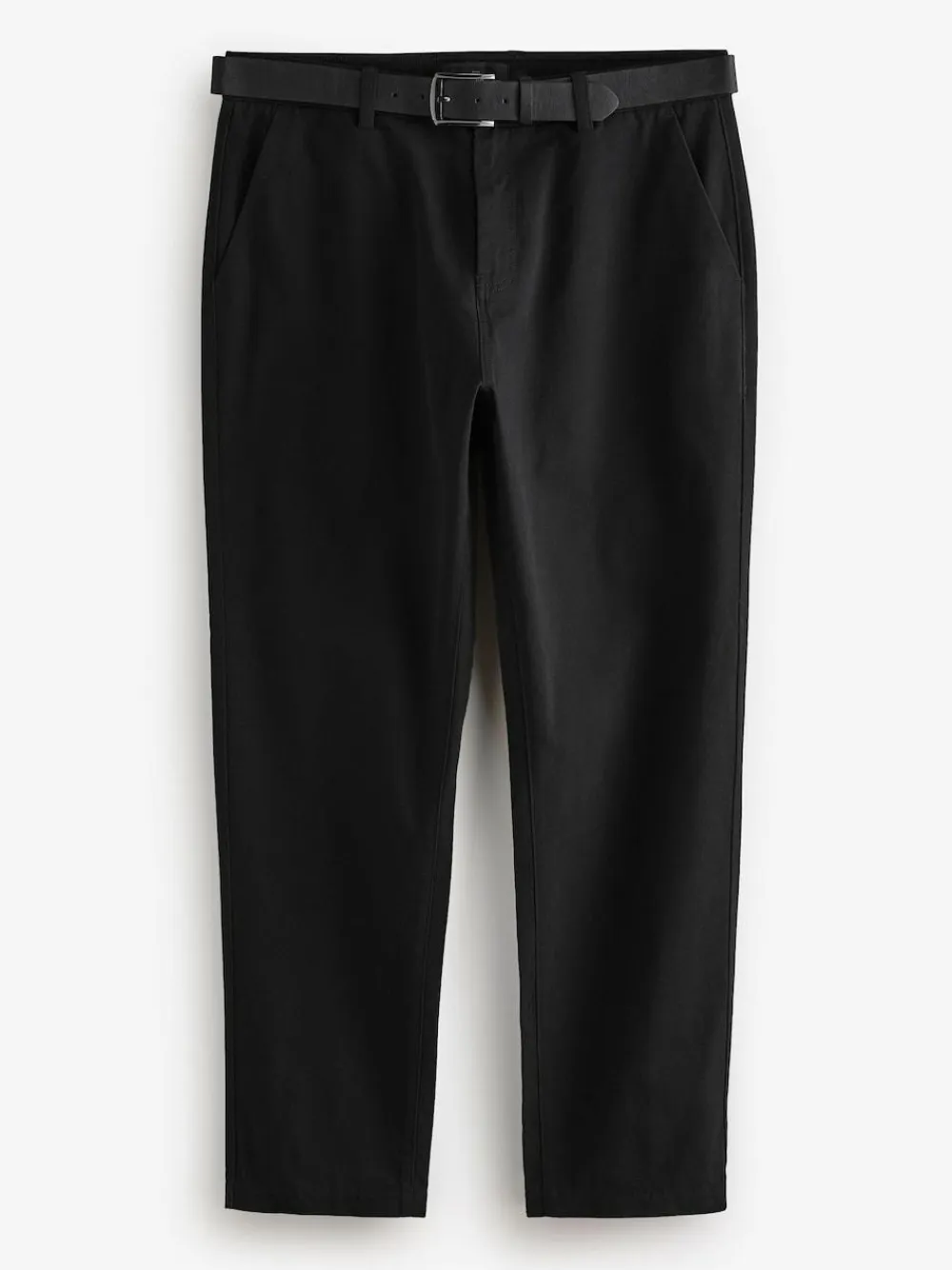 Next Straight Fit Belted Soft Touch Chino Trousers^ Nightwear|Pants & Chinos