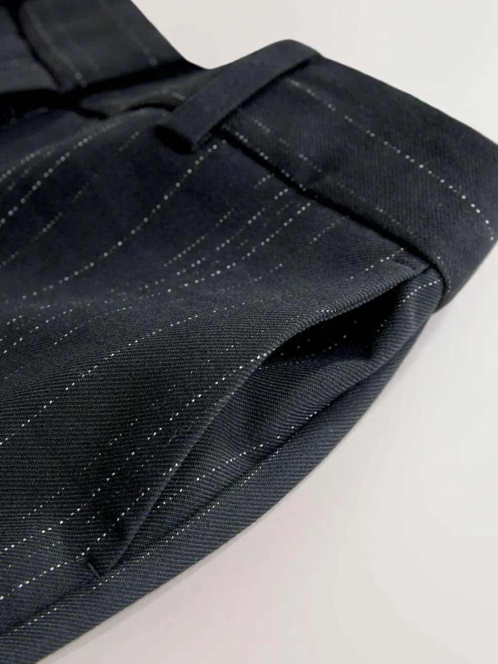 Clearance Next Black Striped Flared Trousers