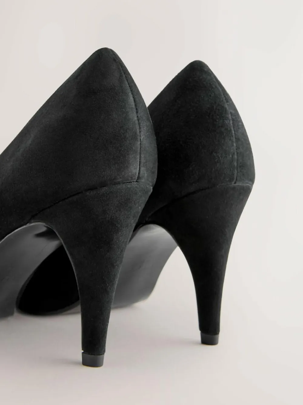Next Premium Leather Peep Toe Heels^Women Heels