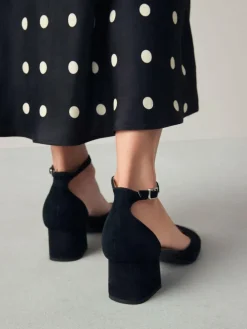 Next Toe Cap Block Heels^Women Heels