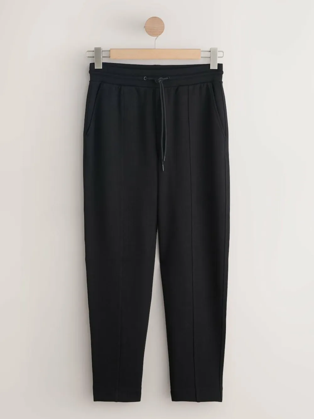 Next Black Tapered Jersey Joggers